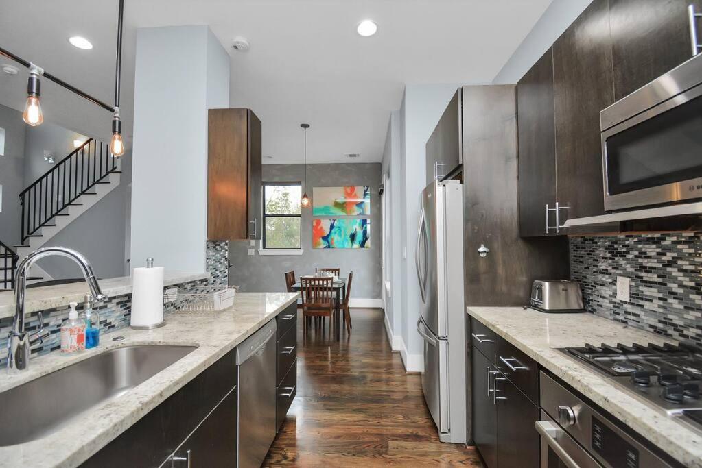 Skyline Views - Sleeps 10 Home Near Downtown Houston Exterior foto